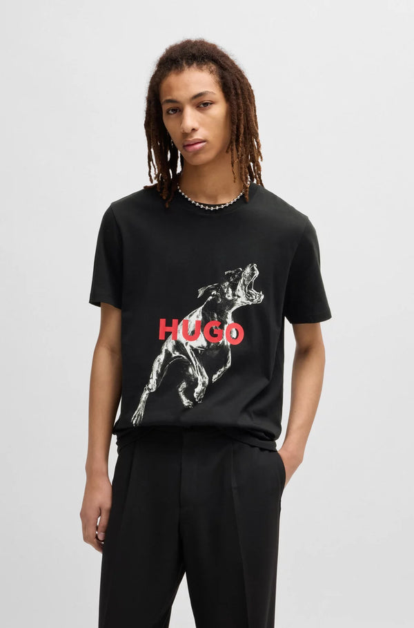 T-shirt Hugo Boss Negro