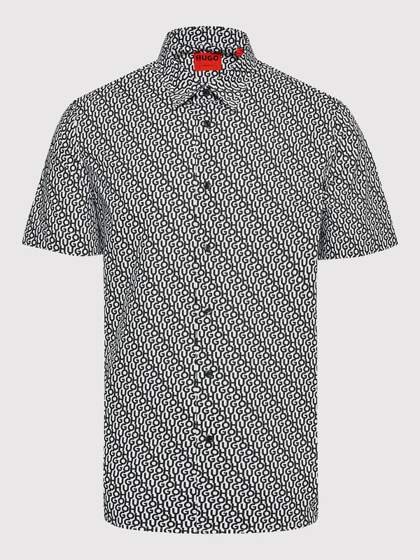 Camisa Manga Hugo Boss Blanco