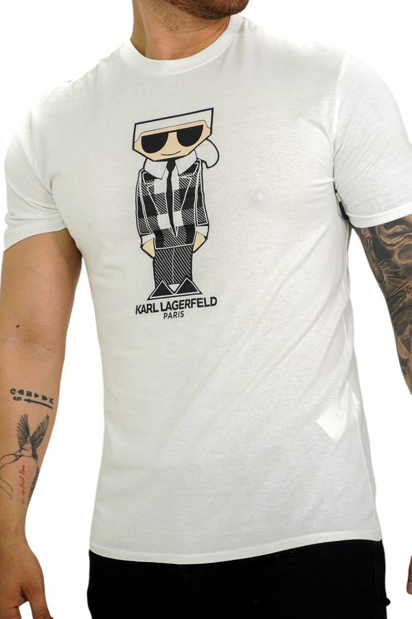 T-Shirt Karl Lagerfeld Blanco