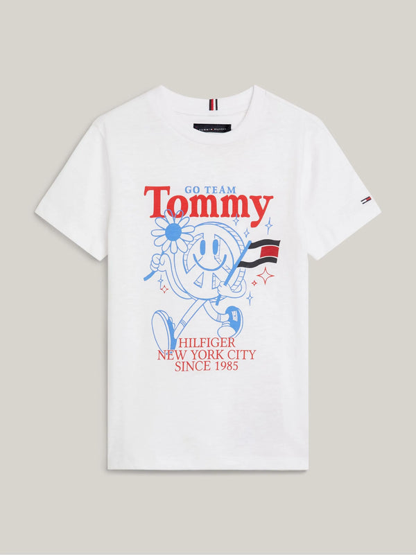 T-shirt Tommy Hilfiger Blanca Kids