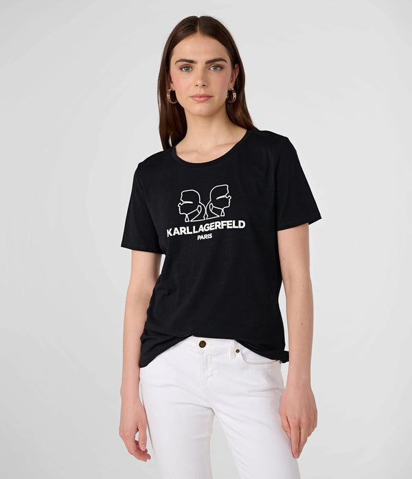 T-Shirt Karl Lagerfeld Negro