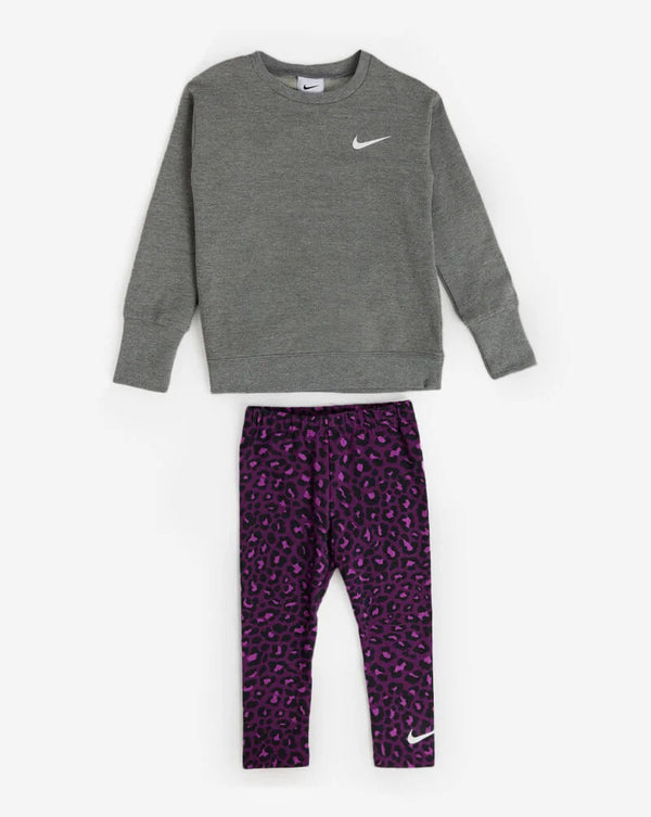 Conjunto Nike Gris Kids