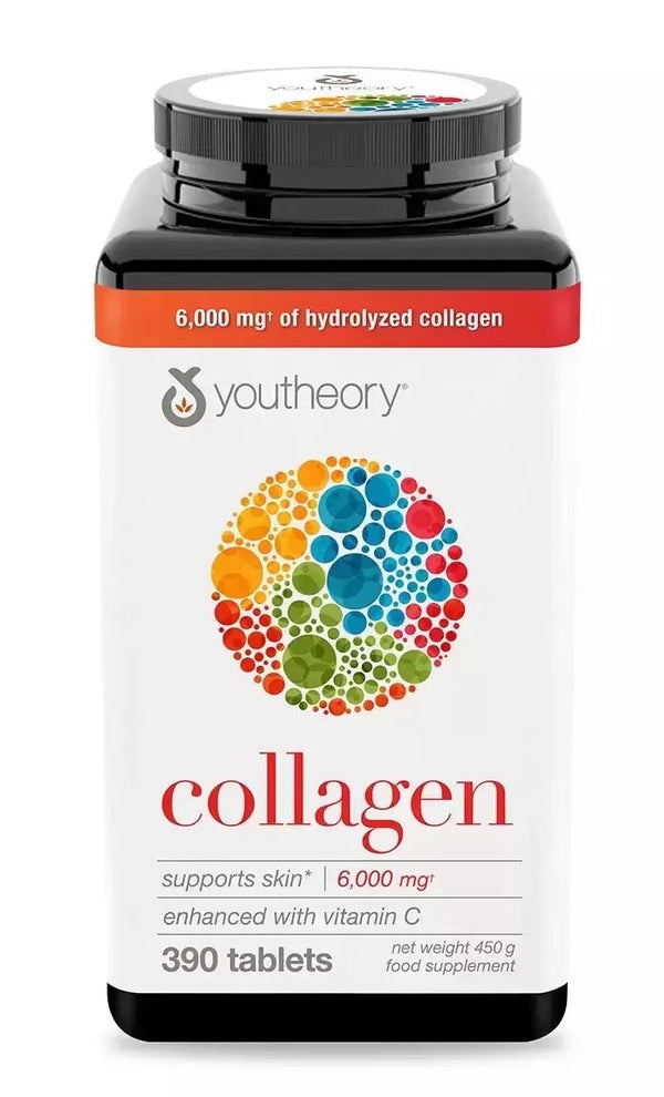 Collagen Youtheory 6.000mg 390 Tabletas