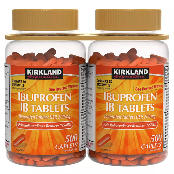 Kirkland Signature Ibuprofeno IB, 200 mg, 1.000 cápsulas