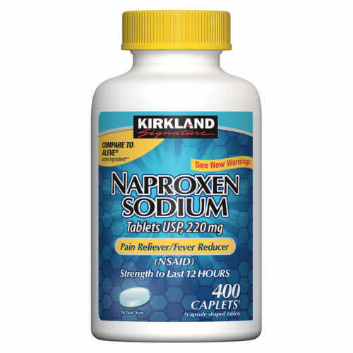 Naproxeno De Sodio 220 Mg Kirkland 400 Tabletas