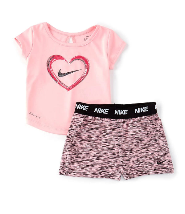 Conjunto Nike Rosado Kids