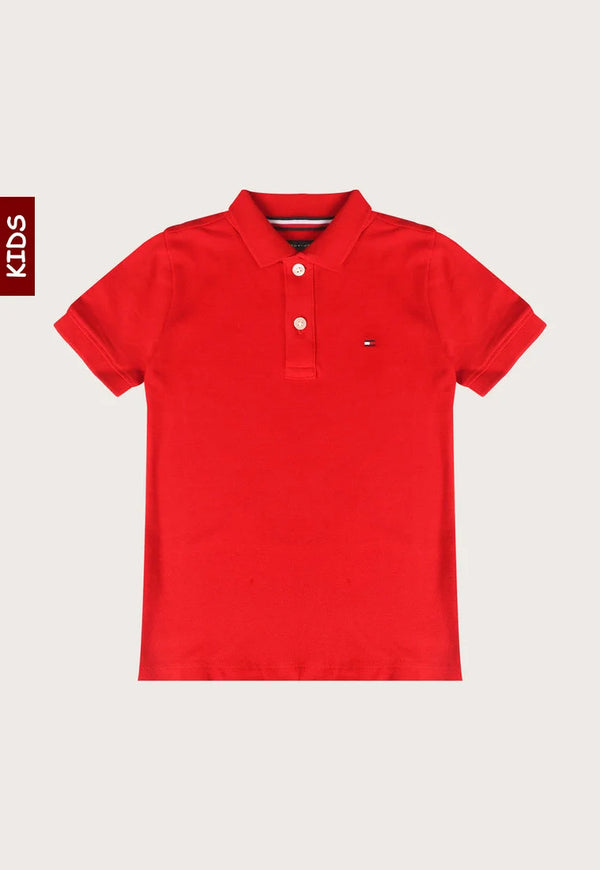 Polo Tommy Hilfiger Roja Kids