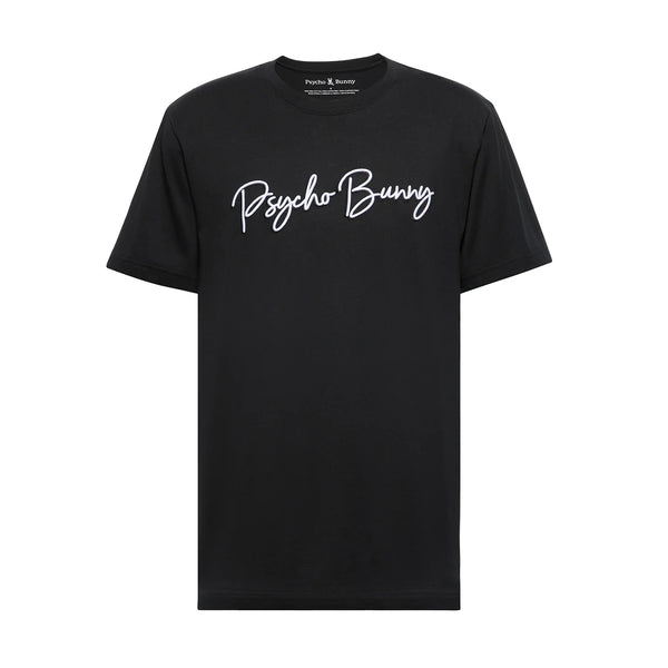 T-shirt Psycho Bunny Negra