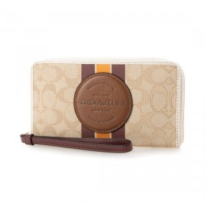 Billetera Coach Beige